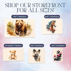 Wanderings Thick Handmade Watercolor Paper with Deckled Edge - 9x12-500GSM Premium Ivory Cold-Pressed Textured Mixed Media Paper Made with Recycled Cotton - 15 Loose Leaf Sheets