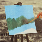 100 Pack Bulk Painting Canvas Panels, Classroom Value Pack Art Canvas, Small Canvases for Classroom Students, Painting Hobby Painters Using (4 x 4 Inch)