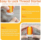 New brothread Embroidery Machine Thread Mega Kit 150 Colors Compatible with Brother & Janome Polyester Embroidery Thread 40WT 1000M/1100YD Each Spool for Home-Used & Commercial Embroidery Machines