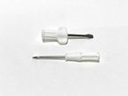 Sewing Machine & Overlock Serger Service Kit – 2 Screwdrivers, Tweezers & Double-Headed Lint Brush for Maintenance & Repair