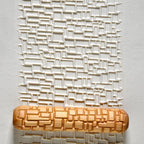 MKM Pottery Tools Wood Big Hand Rollers for Clay (BHR-78 Squares)