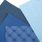 30 sheets Textured art Paper Assorted Set 5.8x8.3 Inch A5 mixed Special Craft Paper for Scrapbooking Junk Journaling Supplies dialy Plan gift Card Embellishments work (Clear)