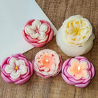 2 Pack Flower Soap & Candle Mold - Silicone 3D Molds for Candy & Home Decor - Resin Casting & Making Molds