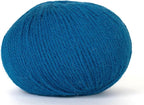 100% Baby Alpaca Yarn for Knitting & Crocheting - Set of 2 Skeins of Premium Yarn DK - Lightweight, Hypoallergenic & Thermal Peru Made - Ideal for Delicate Projects (BL002 - Deep Ocean Blue)