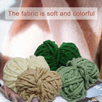 PYHIRRY Punch Needle Kits Adults Beginner Grass，with Tool, Hoop, Yarn, Fabric & Video Tutorials -Complete Punch Needle kit for Home Decor Craft for Wall Art & Gifts