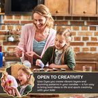 Candle Wax Dye for Soy Candle Making - 24 Popular Candle Dye Coloring Chips in Jars - Premium Candle Wax Coloring - Highly Concentrated Candle Chips Colors