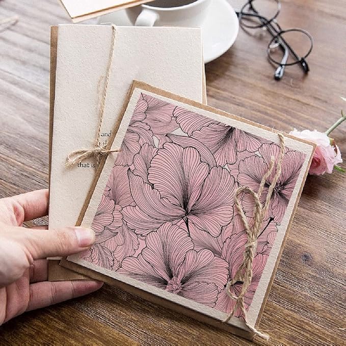 Flowers Background Clear Stamps, Crafts Flowers Clear Stamps for Card Making Decoration DIY Photo Embossing Decorative Paper Card and DIY Scrapbooking
