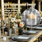 Snow Pearled-Candles with Wicks - DIY Candle Sand,Pearled Wax with Wicks,Wax,Refillable for Weddings,Partie (Sand)