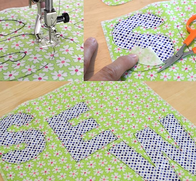 ilauke 4 x 3000 Yards Serger Thread Spools Black Polyester Sewing Threads Overlock Cone