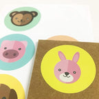 40 Sheets - Animal Stickers Sheets - 400 Stickers, 1.5"