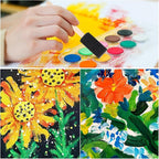 1" Foam Paint Brushes - 100 Pack, 1-Inch Painting Sponges - Premium Foam Brushes - Lightweight & Durable - Sponge Brush Ideal for Painting, Crafting, Acrylics, Stains, Varnishes (Black)