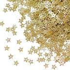 10 Grams 5mm/0.2" Glitter Gold Tiny Star Sew on Sequins Mini Hollow Star Sequins Embroidery Small Sequin with Holes DIY Loose Sequin for Sewing Dolls Jewelry Making Crafts