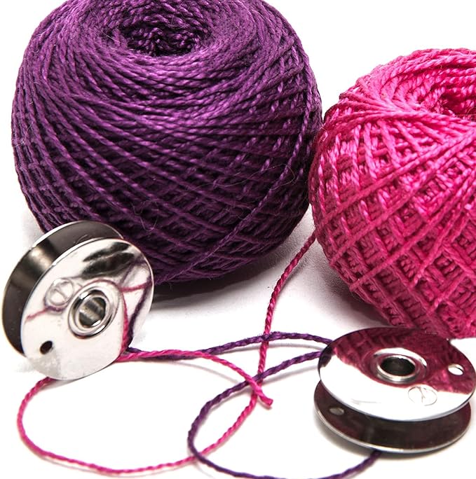 3Pcs Silver Metal Tatting Shuttle Kit for Beginners with Bobbin Supplies, Premium Iron Needle Shuttles for Household Knitting, Sewing Accessories, and Vintage Lace Making Craft Projects