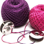 3Pcs Silver Metal Tatting Shuttle Kit for Beginners with Bobbin Supplies, Premium Iron Needle Shuttles for Household Knitting, Sewing Accessories, and Vintage Lace Making Craft Projects