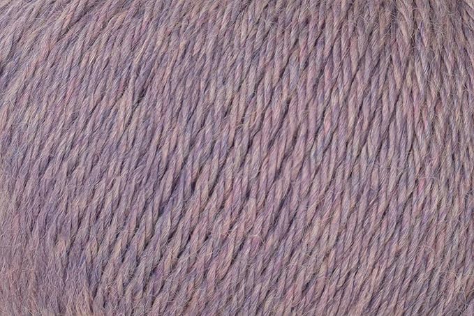 100% Baby Alpaca Yarn for Knitting & Crocheting - Set of 2 Skeins of Premium Yarn DK - Lightweight, Hypoallergenic & Thermal Peru Made - Ideal for Delicate Projects (M070 - Old Lavender)