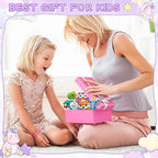 Mobelixy 6PCS Crochet Kit for Beginners, 2026 Christmas Knitting Kit with Step-by-Step Video Tutorials, Beginner Crochet Kit for Adults