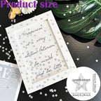 10 Grams 5mm/0.2" Glitter Silver Tiny Star Sew on Sequins Mini Hollow Star Sequins Embroidery Small Sequin with Holes DIY Loose Sequin for Sewing Dolls Jewelry Making Crafts