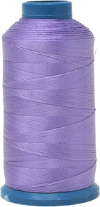 Mandala Crafts Bonded Nylon Thread Lilac Heavy Duty Sewing Threads - 1500 YDs Size 69 210D T70 Tex 70 Thread for Leather Jeans Weaving Outdoor Marine Upholstery Threads