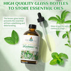 EVOKE OCCU Spearmint Oil for Inhibit Facial Hair Growth, Air Freshening, Added to Creams & Lotions - 4 Fl Oz