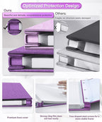 Popotop Photo Album Self Adhesive Scrapbook Album for 4x6 5x7 8x10 Pictures DIY Photo Book as Scrapbooking Supplies Kits, Birthday Gifts for Women Mom Wedding Baby Family Travel