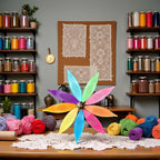 9 Pcs Colorful Plastic Tatting Shuttle for Lace DIY Hand Lacemaking Craft Tool Household Knitting Tools Weaving Machine Sewing Accessories Deft Tatting and Lacemaking Supplies Needlework