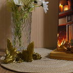 Dragon Diamond Resin Mold - Round Dinosaur Animal 3D Candle Making Mold for Home Decor