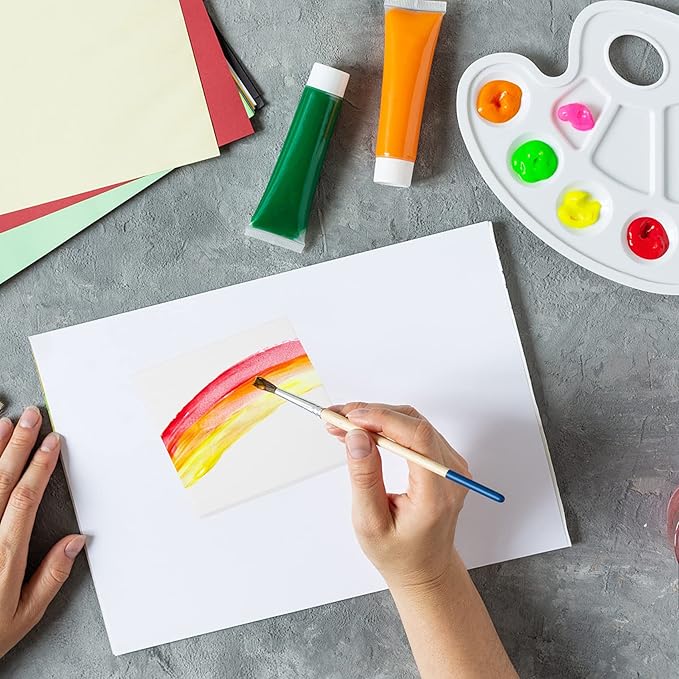 24 Pack Ceramic Tiles for Crafts with 2 Holders, White Unglazed Blank Ceramic Coasters with Self-Adhesive Cork Backing Pads for Acrylic Pouring, Painting, Make Your Own DIY Coasters (Square)