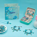 ONADEBY DIY Bracelet Kit with Beads and Charms - Friendship Jewelry Making Kit Perfect for Birthday, Christmas Craft Gifts with Box Bag Packing