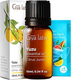 Gya Labs Yuzu Essential Oil - 0.34 Fl Oz - for Hair, Skin, Diffuser, Aromatherapy & DIY Candle Making Scent