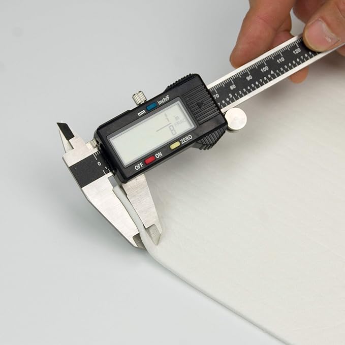 High Temperature Gasket Paper, Ceramic Fiber Alternative, 2100F Rated, 1/8" Thick x 7" x 10", for Wood Stove, Pellet Stove, Boiler, Furnaces, Kiln, Forge, 2260J