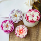 2 Pack Flower Soap & Candle Mold - Silicone 3D Molds for Candy & Home Decor - Resin Casting & Making Molds