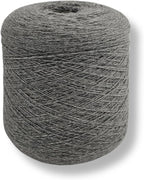 100% Baby Alpaca Yarn for Knitting & Crocheting - 1 Yarn Cone of Premium Yarn DK - Lightweight, Hypoallergenic & Thermal Peru Made - Ideal for Delicate Projects (N041 - Silver)