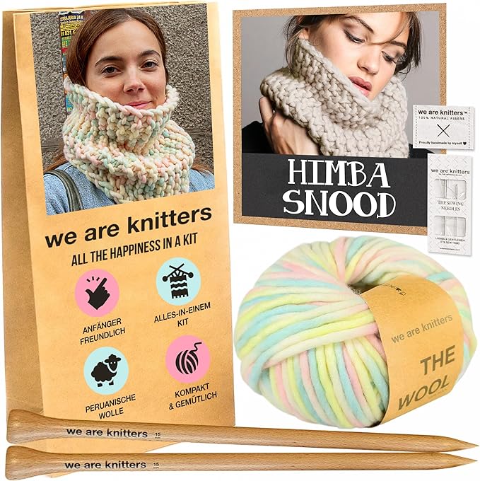 We Are Knitters Himba Snood Kit