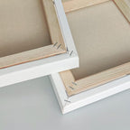 Gallery Wrapped Large Stretched Canvases for Painting 36x48 Inch 1-Pack, 16 oz Triple Primed Acid-Free 100% Cotton Blank Canvas, Spline Large Canvas for Oil Paint Acrylics Pouring & Wet Art Media