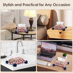 Noocro Crochet Kit Granny Square Tissue Holder, Complete DIY Kit with Detailed Instructions, Video Tutorials, for Beginners or Intermediate and Advanced Crocheters