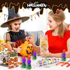 2Pcs 3D Skull Candle Silicone Mold，Skeleton Epoxy Resin Casting Mold, Horror Wax Candle Making Mould for Candle Handmade Halloween Wax Making Polymer Clay DIY Craft