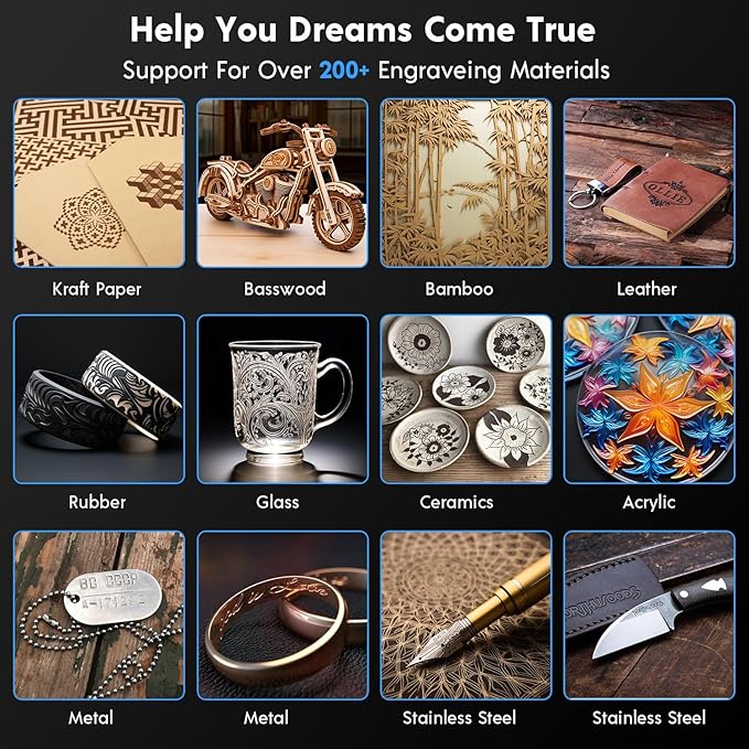 Longer 30W Laser Engraver Module, Compatible with RAY5, DIY Laser Head for Laser Engraver, Eye Protection