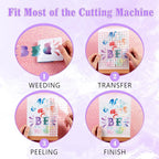 Tie Dye Permanent Vinyl Roll- 12'' x 8ft Purple Clouds Permanent Adhesive Vinyl for Mugs Decors Self Adhesive Sticker