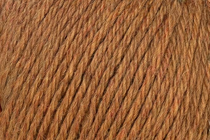 100% Baby Alpaca Yarn for Knitting & Crocheting - Set of 2 Skeins of Premium Yarn DK - Lightweight, Hypoallergenic & Thermal Peru Made - Ideal for Delicate Projects (M855 - Bronze)