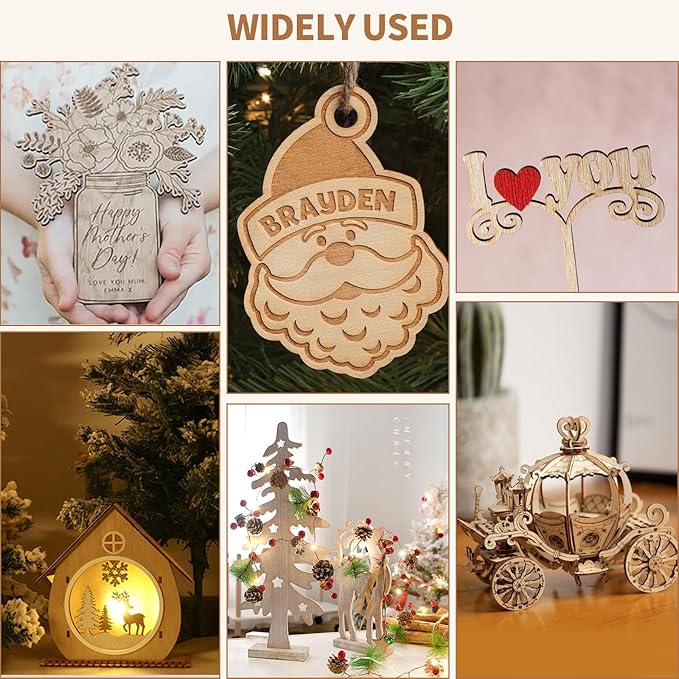 10 Pack-12x12'' Basswood Sheets 1/4 for Crafts Inch 6mm Unfinished Basswood Sheets.Plywood Sheets Used for DIY Projects, Laser Engraving, Wood Burning, Staining, Model Making & More