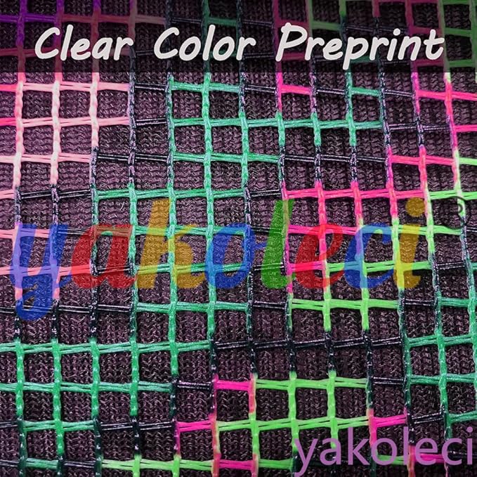 YAKOLECI Latch Hook Kits for Adults, Color Printed DIY Rug Crafts Arts Carpet for Home Decoration Festival Gift (Sunrise)