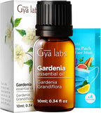 Gya Labs Gardenia Essential Oil - 0.34 Fl Oz - for Hair, Skin, Diffuser, Aromatherapy & DIY Candle Making Scent