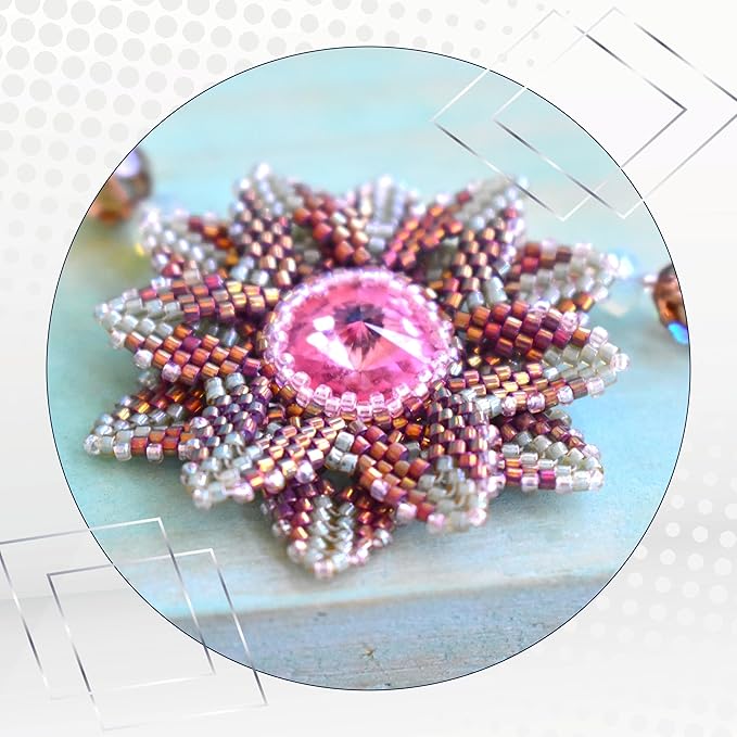 Beadalon Dandyline Bead Weaving & Stringing Thread, 0.28 mm / .011 in, White, 25 m