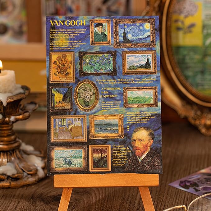 Y2K Sticker Book for Scrapbook & Journaling Supplies - 30 Sheets Vintage Travel Stickers with Glossy, Matte & Textured Finishes | Junk Journal Kit, Ephemera, Collage DIY