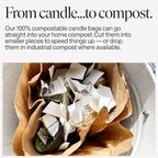 Siblings Candle Making Kit | DIY Coconut-Soy Wax Candle Kit with Wooden Wick | Scent No 04: Eucalyptus, Balsam, Wild Berries | Clean, Non-Toxic, Reusable, 60 Hr Burn