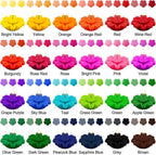 Candle Dye - 24 Colors Liquid Candle Dyes for Candle Making – Oil-Based Highly Concentrated Candle Color Dye for Soy Wax, Beeswax & Gel Wax, Non-Toxic, for DIY Candle Making Supplies, Each 6ml/0.25 oz