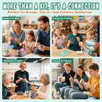 Faircosy Crochet Animals Kit for Beginners: Learn to Crochet Cats with Yarn, Hooks & Video Tutorials - DIY Amigurumi Starter Box - Perfect Christmas Holiday Gift for Teens & Adults