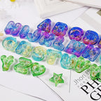 26-Pack Small Matte Letter Mold Set - Alphabet, Animal & Clay Molds for Resin Casting, Candle Making & Home Decor