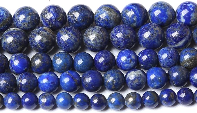 AAA+ Natural Lapis Lazuli Gemstone Beads 4mm 89PCS Round Loose Stone Beads for Jewelry Making DIY Bracelets Necklace Earrings