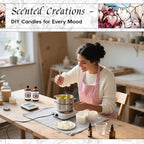 HIQILI Peony Fragrance Oil for Home Diffuser, Idea for Making Candle, Women's Perfume, Car Air Freshener, Skin & Body Care - 5.07 Fl Oz